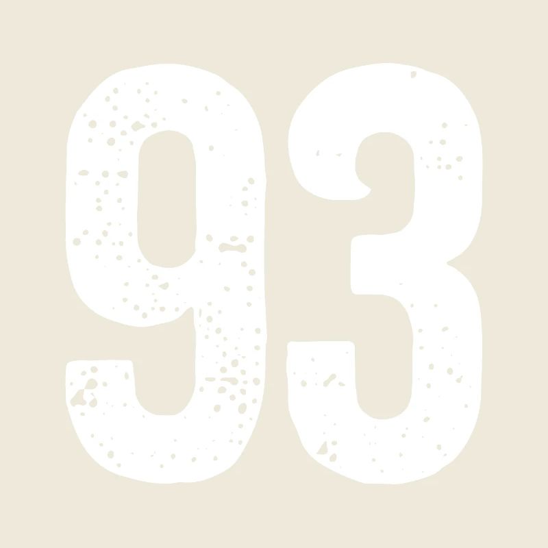 93 Numéros Blanc