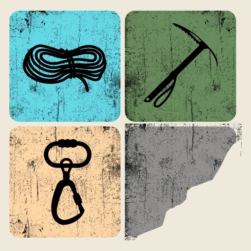 Klettern Bergsteiger Bergfex Eispickel