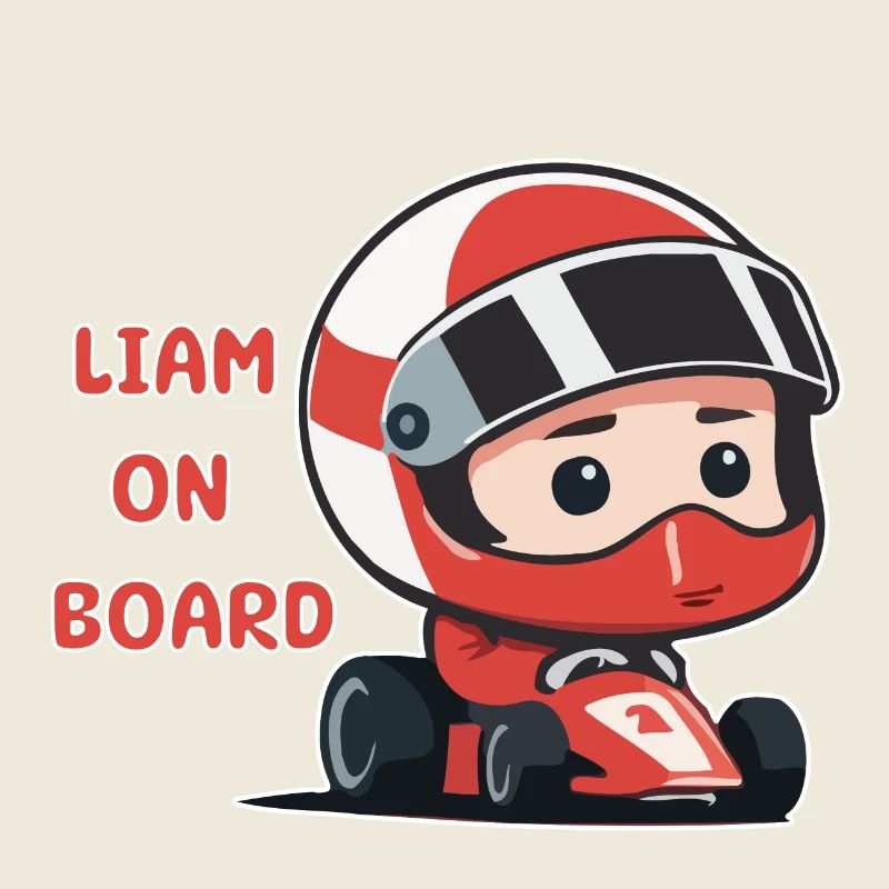 Liam à bord