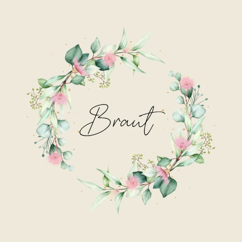 Braut JGA Eukalyptus Boho Junggesellinnenabschied
