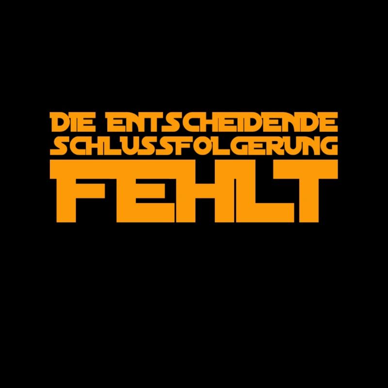 was ist mit der Schlussfolgerung?