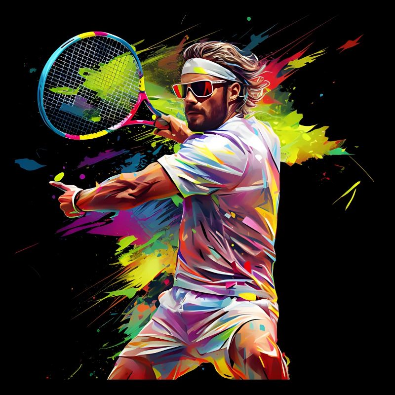 Tennis is a backstroke game