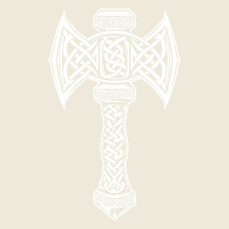 Mjöllnir Wikinger-Symbol