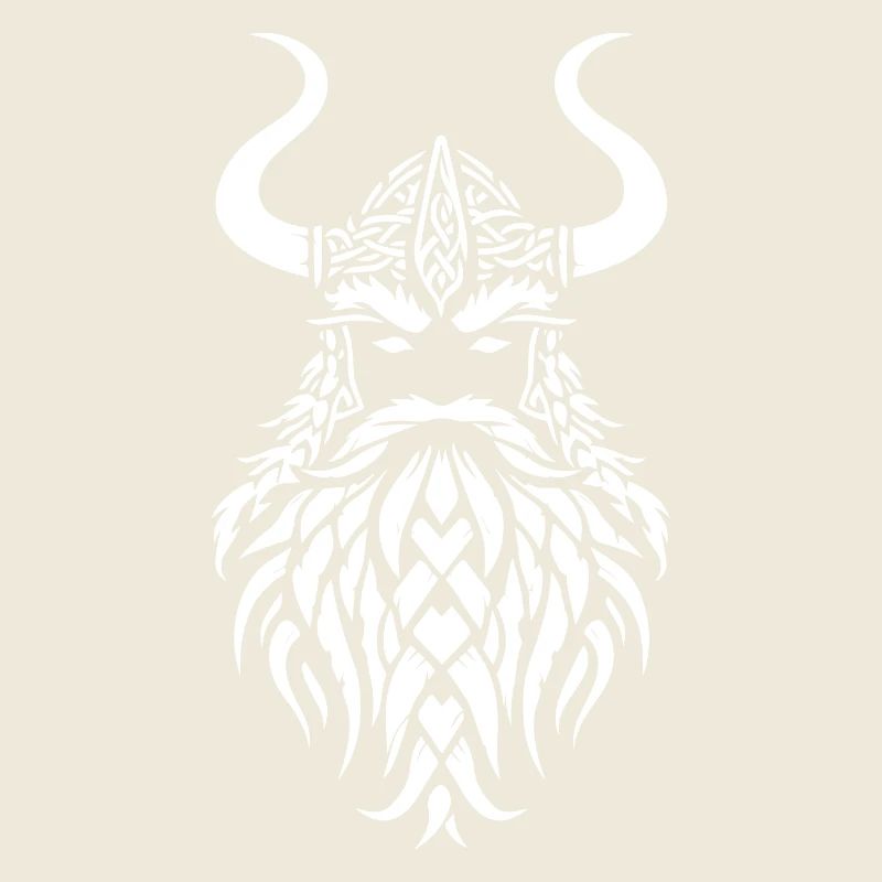 Viking warrior head