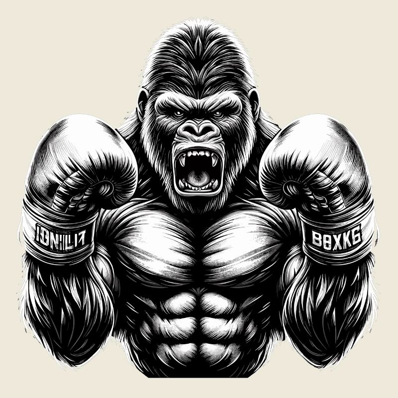 Gorilla Boxer Fighter Boxing Gift