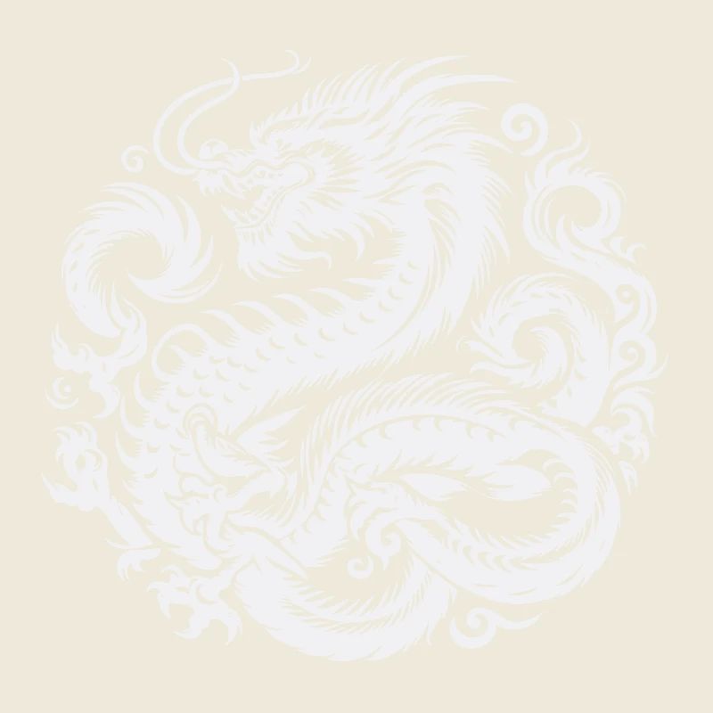 Tatouage de dragon chinois