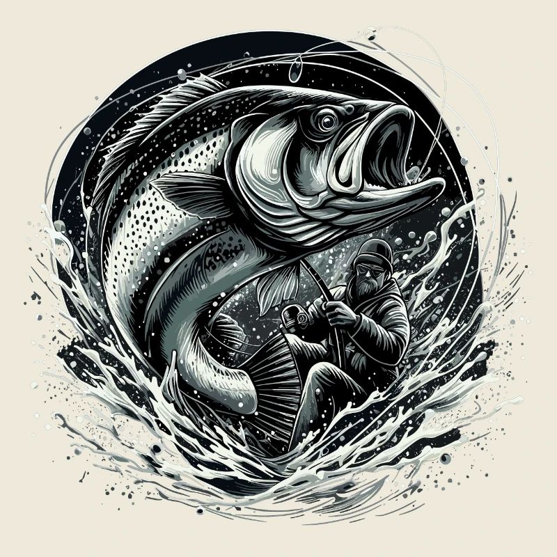 Pêcheur pêcheur dynamique cadeau