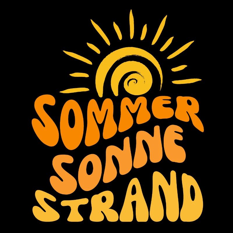 Plage de soleil d’été ondulée