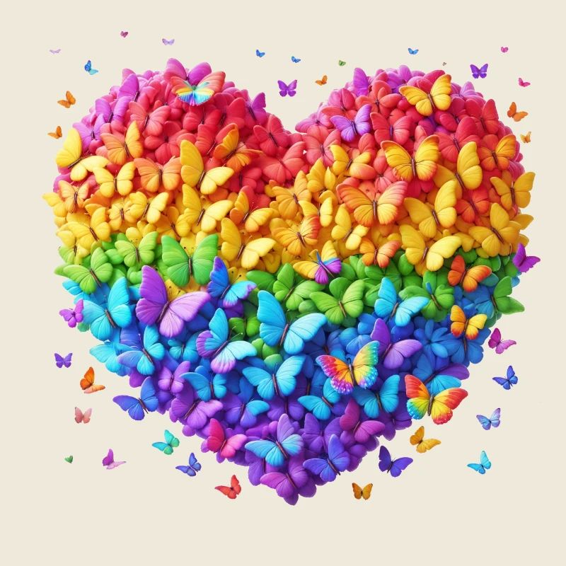 Coeur de papillon