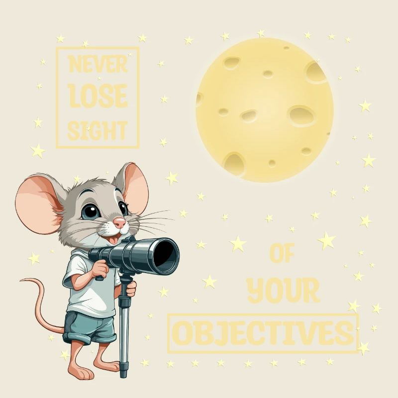 Lune de la souris et du fromage