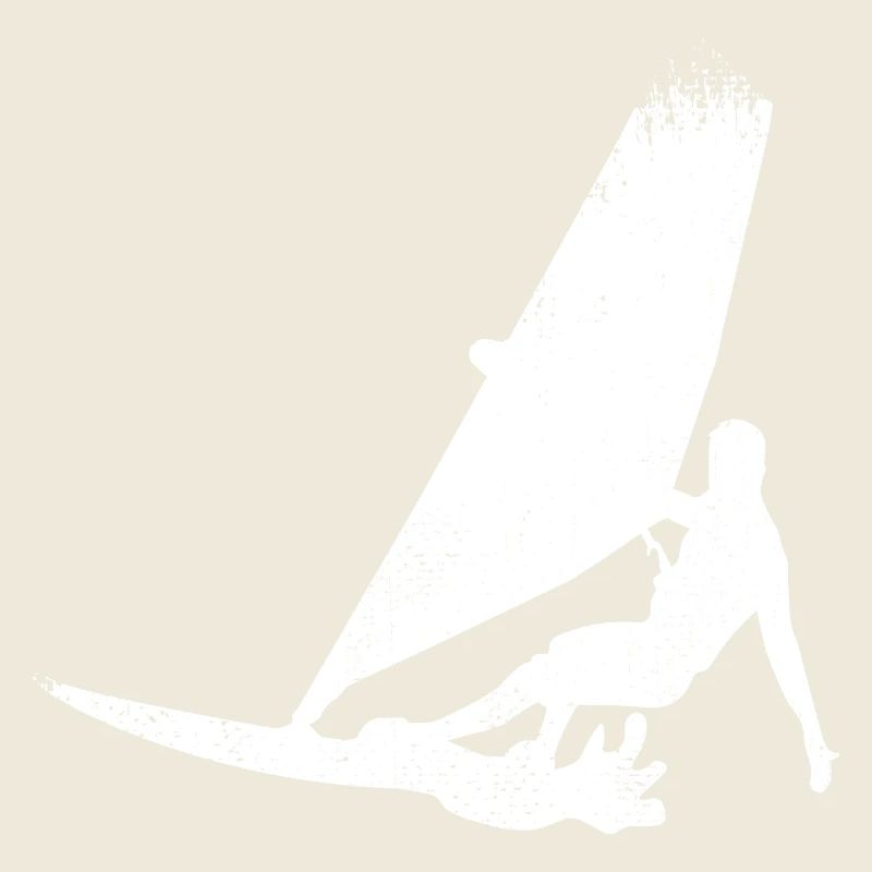 Funny Windsurfer Sketch