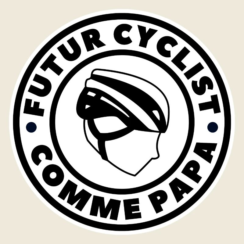 Future cyclist like dad