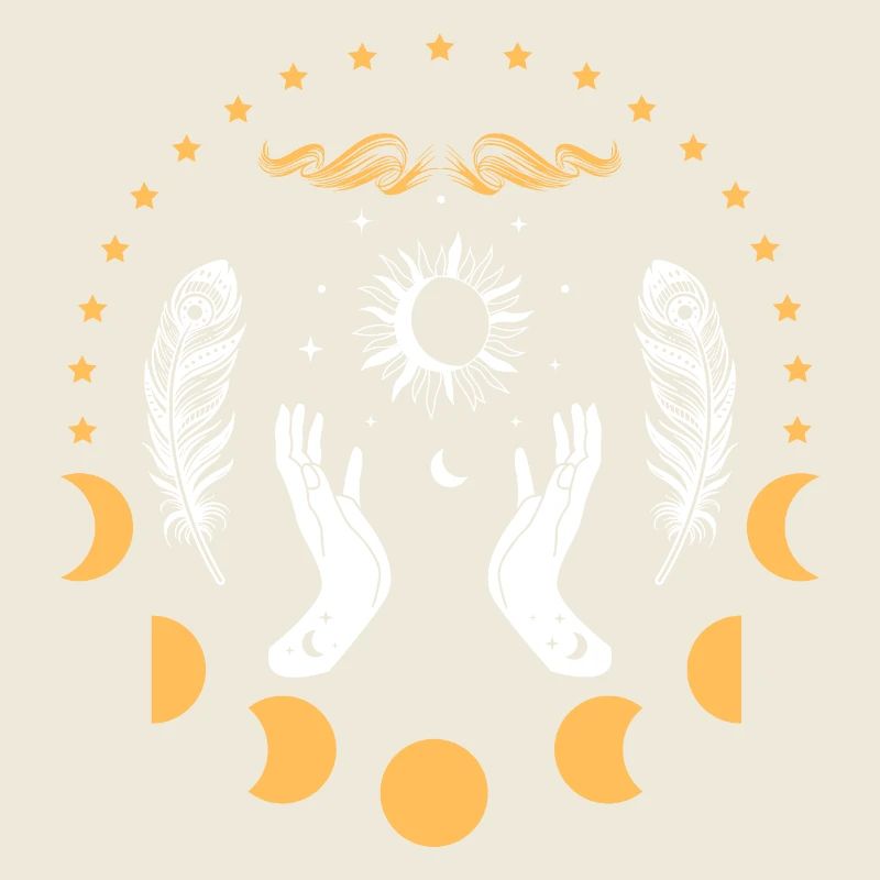Celestial Hands Moonrise