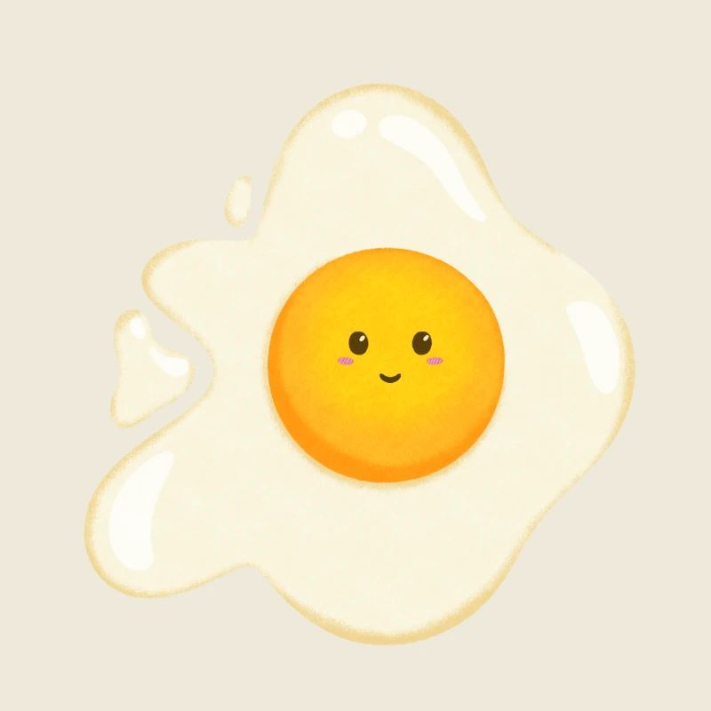 Sweet fried egg
