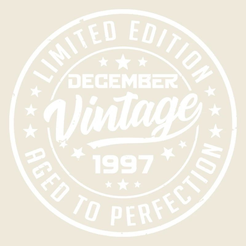 Décembre 1997 Cadeau Vintage Rétro Décembre 1997