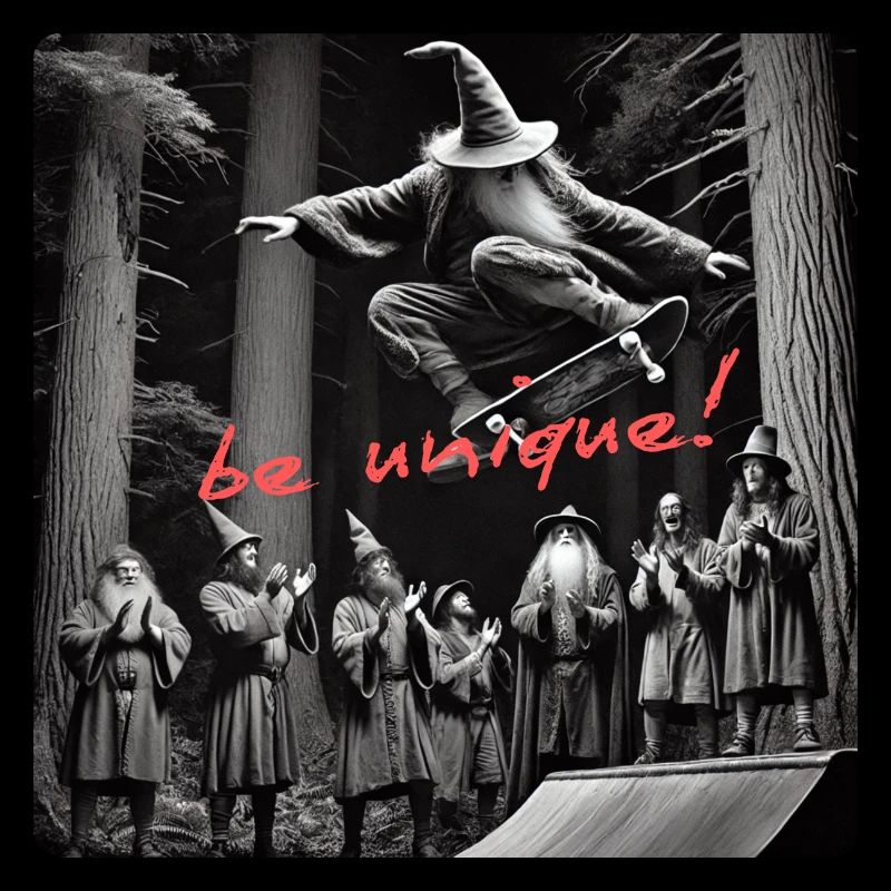 Crazy Wizard Skateboard