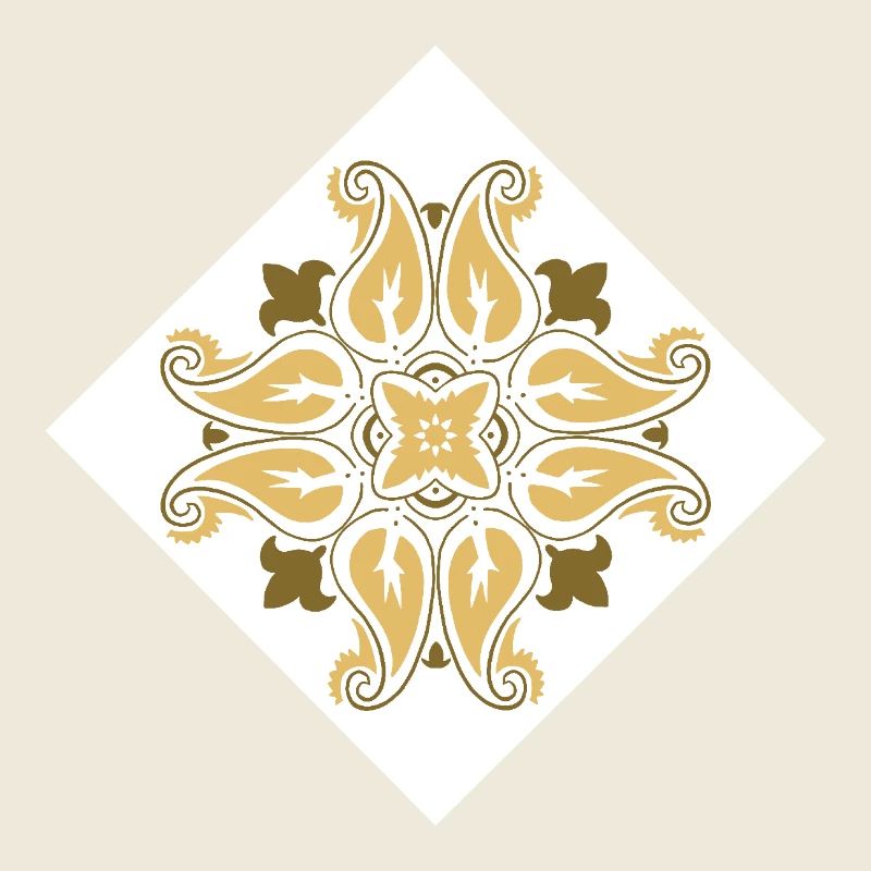 oriental pattern morocco brown tones