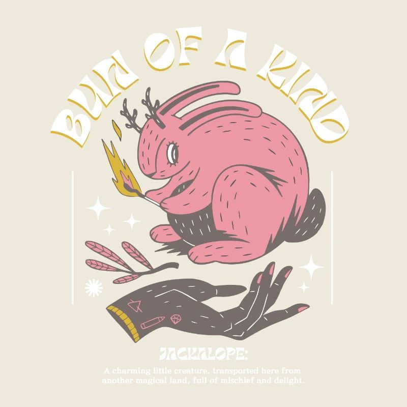 Jackalope mystique – Unique et magique