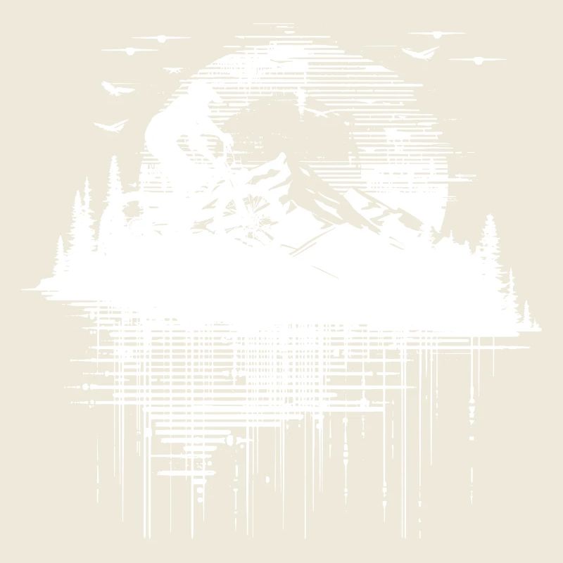 Mountain Biking Drawing