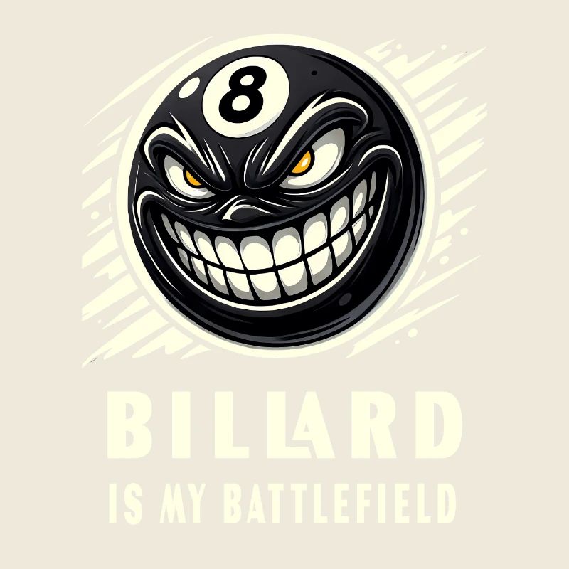 Le billard est mon champ de bataille