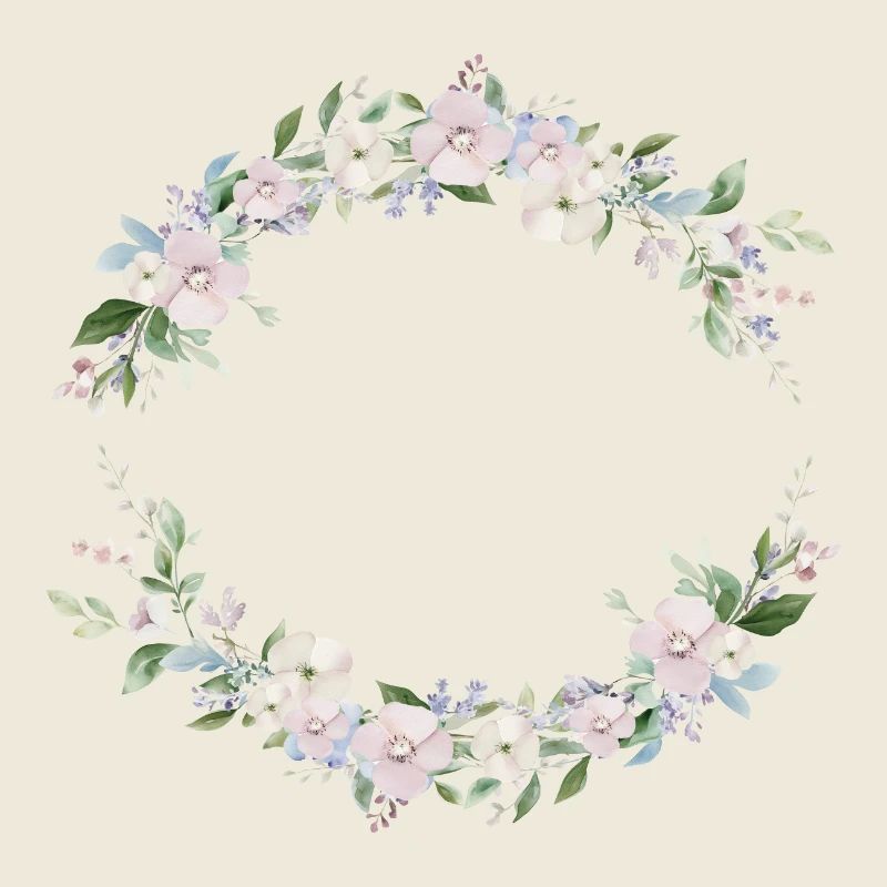 Spring Wreath - Personalizable
