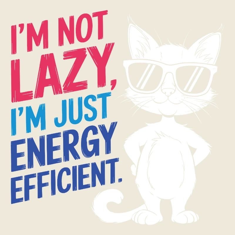 I'm Not Lazy, I'm Just Energy Efficient
