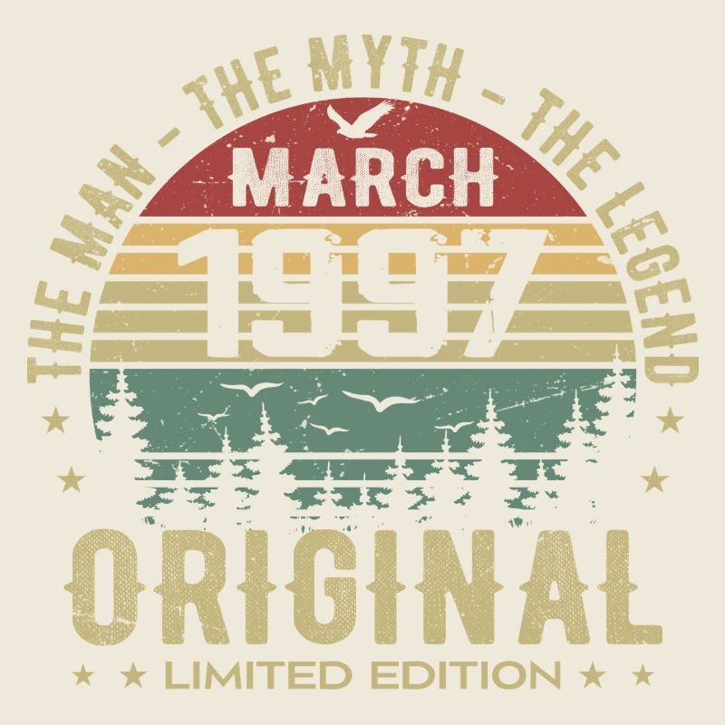 Gift for the 28th Anniversary Original March 1997