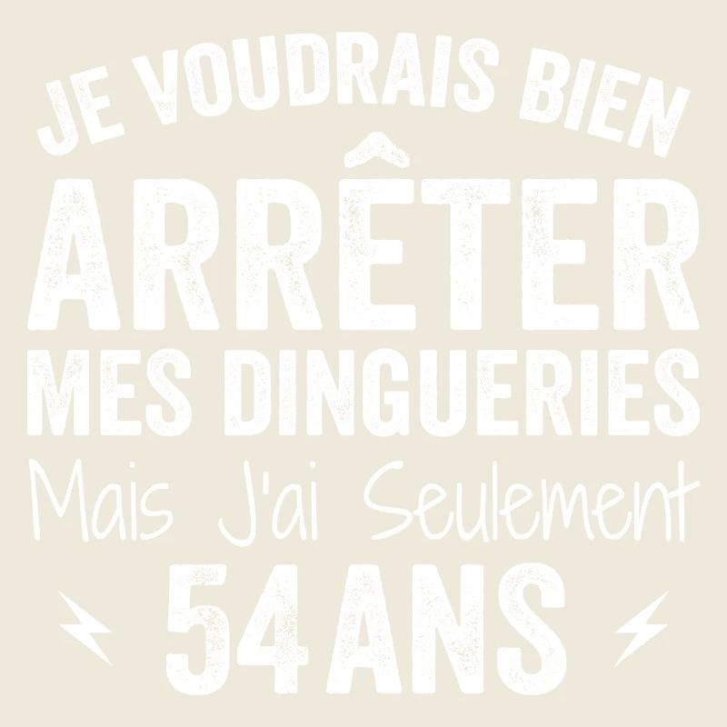 Funny 54th Birthday Gift 54 Years