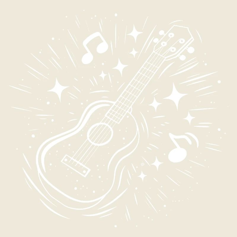 Ukulele Drawing
