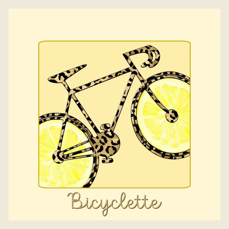 Vélo Cyclisme Bicyclette Citron