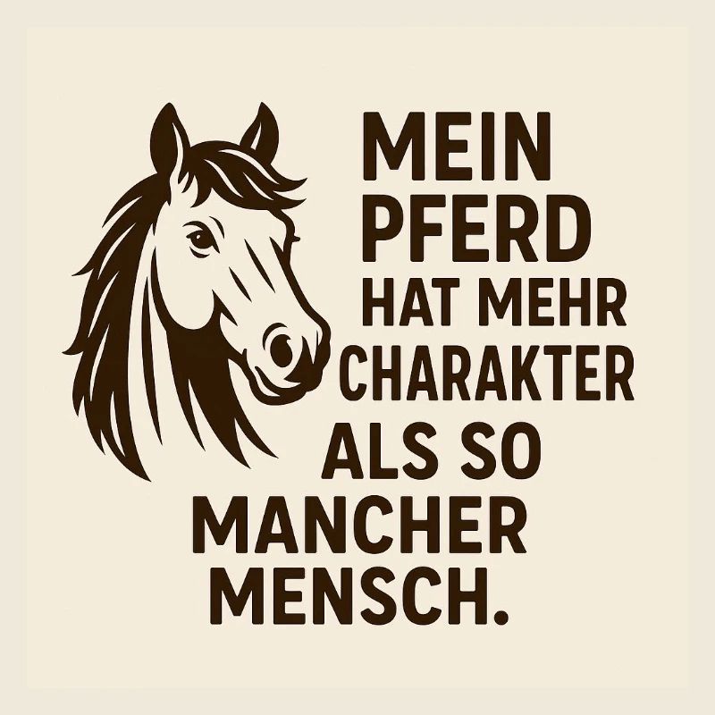 Mein Pferd Hat Mehr Charakter