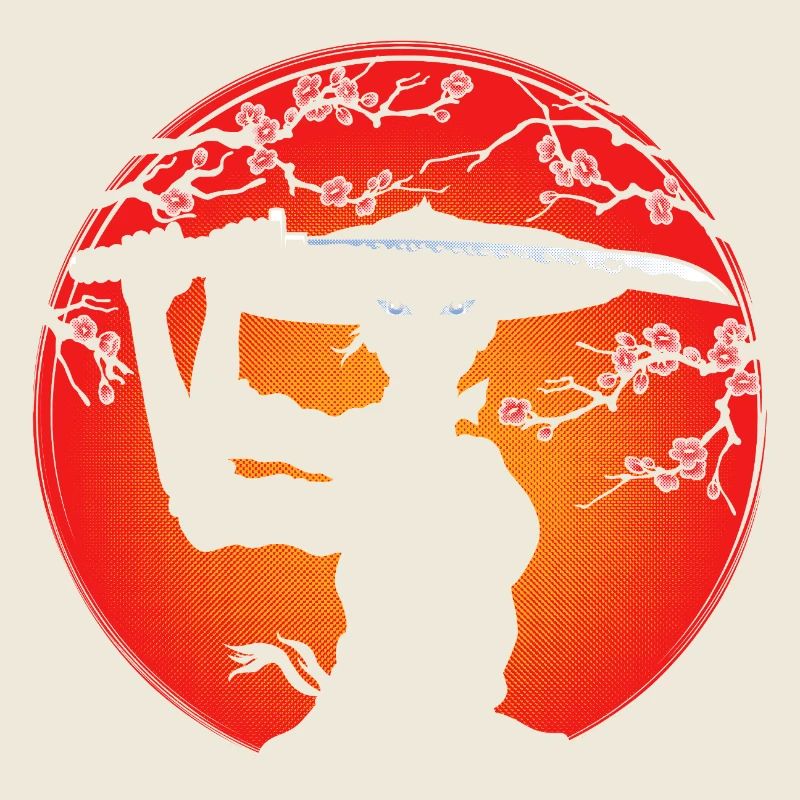 Samurai-Mädchen