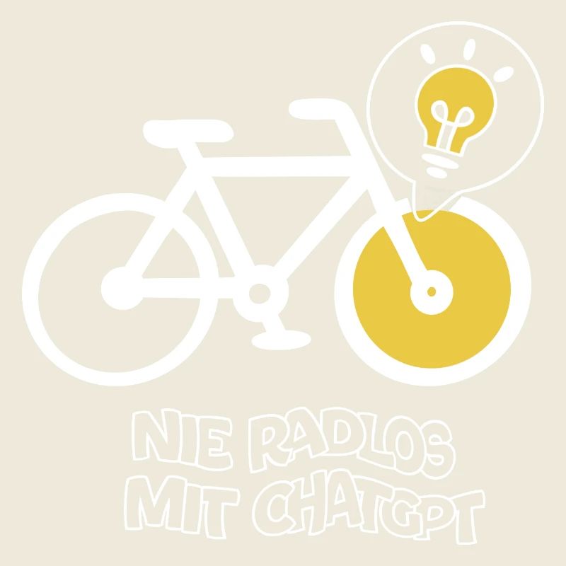 Cycling with creative light bulb design