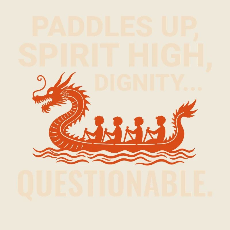 Équipage de course de bateaux-dragons