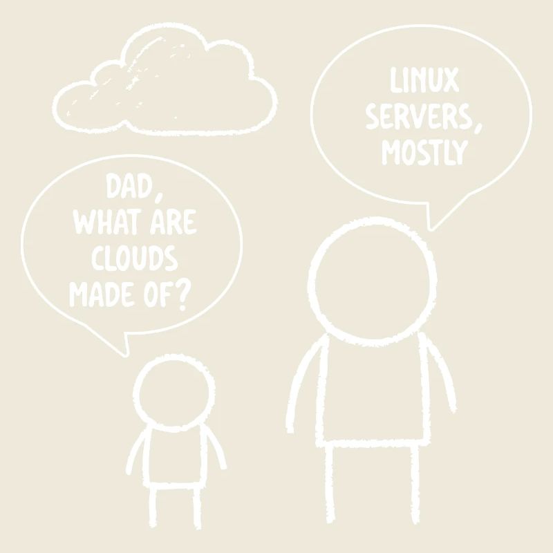 Papa Qu’est-ce que les clouds sont faits de serveurs Linux