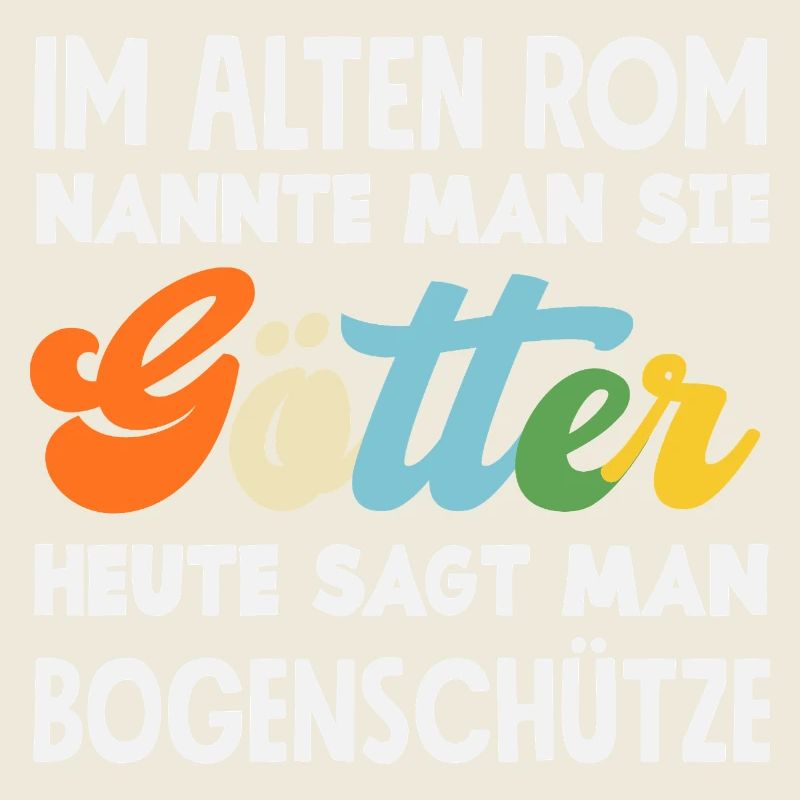 Ich gehe Bogenschießen