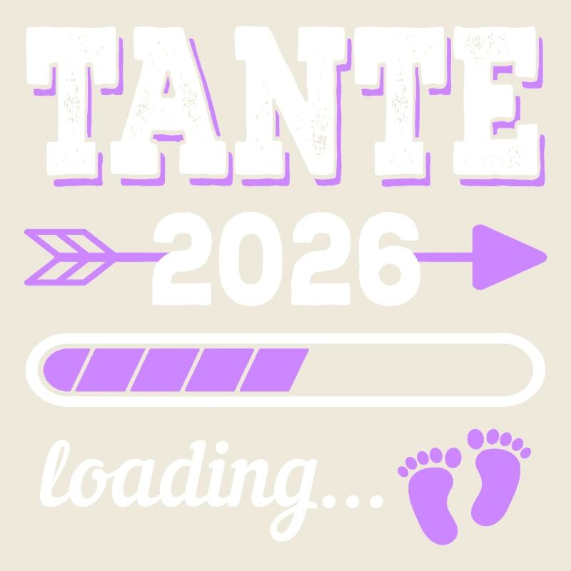 Tante 2026 Loading Schwangerschaft Geschenkidee
