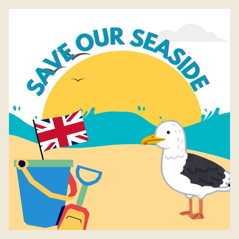 Save Our Seaside Illustration