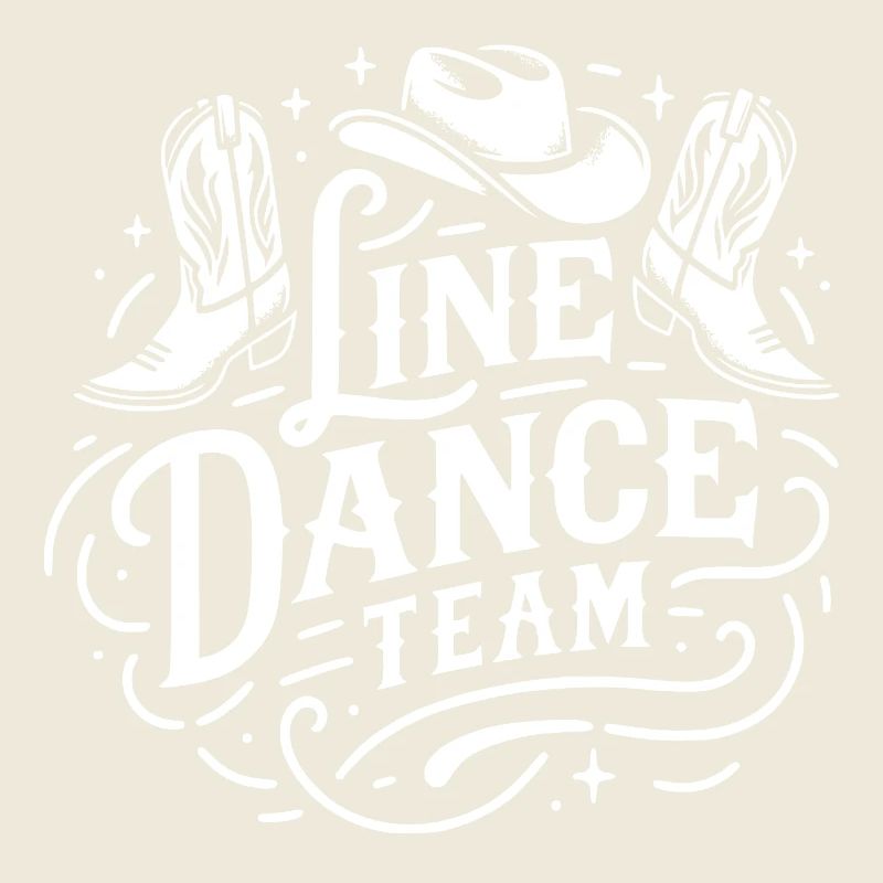 Équipe de danse en ligne Western Boots