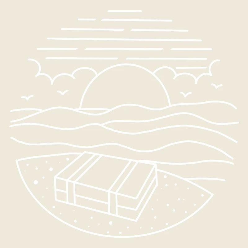 Suitcase Beach Vacation