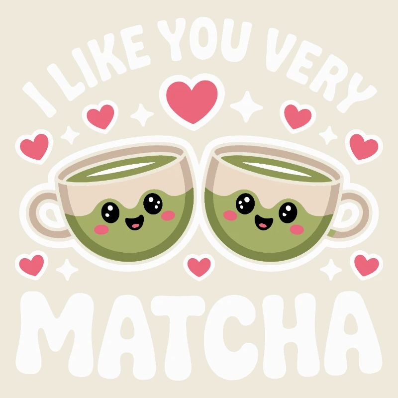 Matcha Tea Saying Green Tea Like You Very Matcha