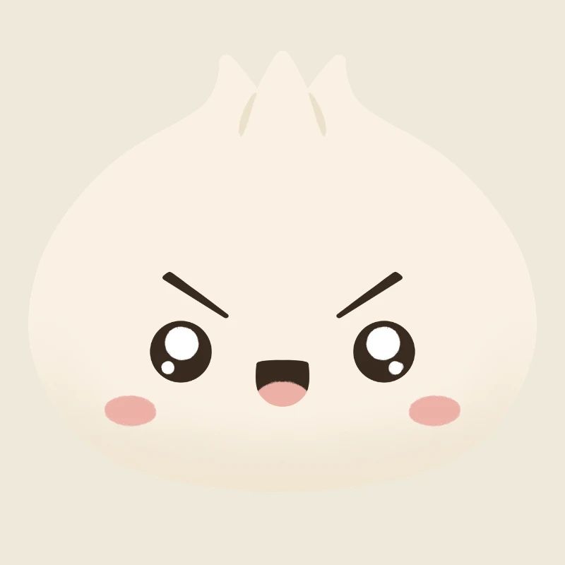 Grumpy Dumpling – süßes Maskottchen