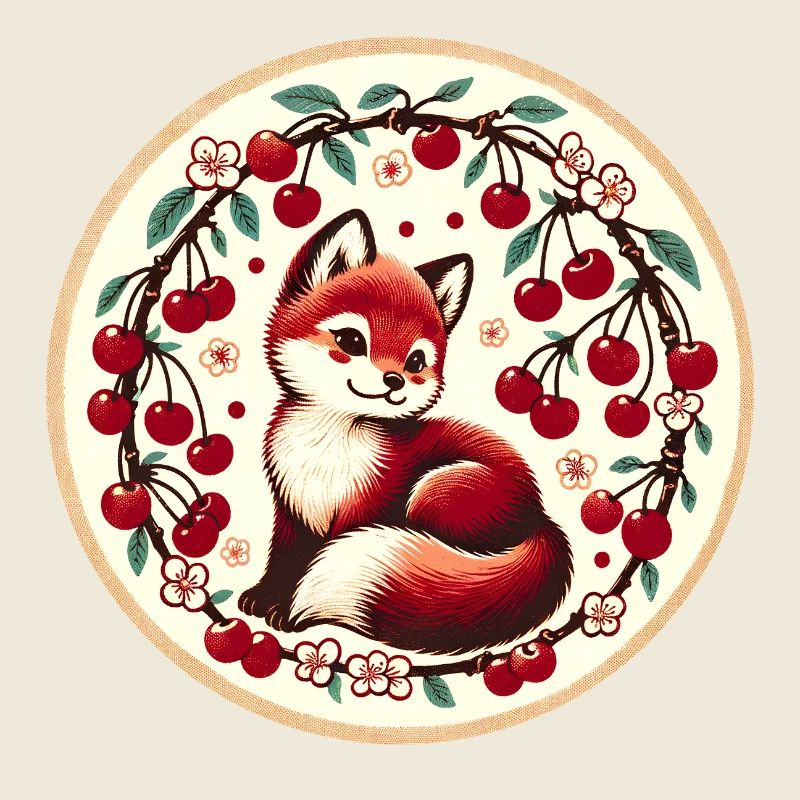 Cercle Vintage Cherry Ring Fox