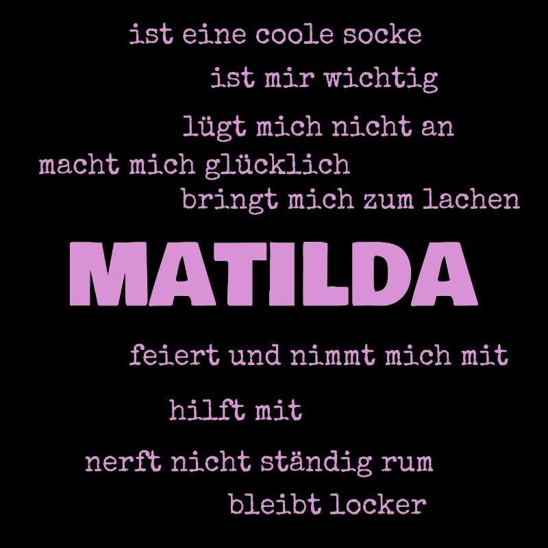 Matilda as Proverbs