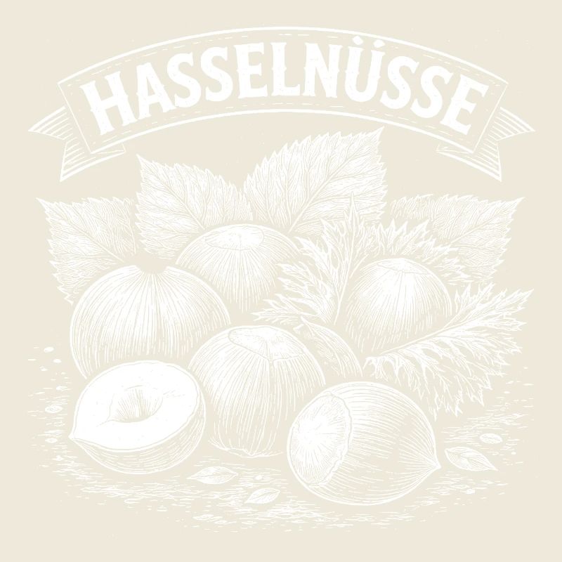 Illustration de bannière noisette