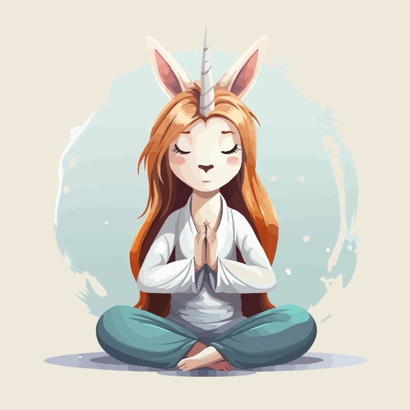 Méditation du Yogi Licorne