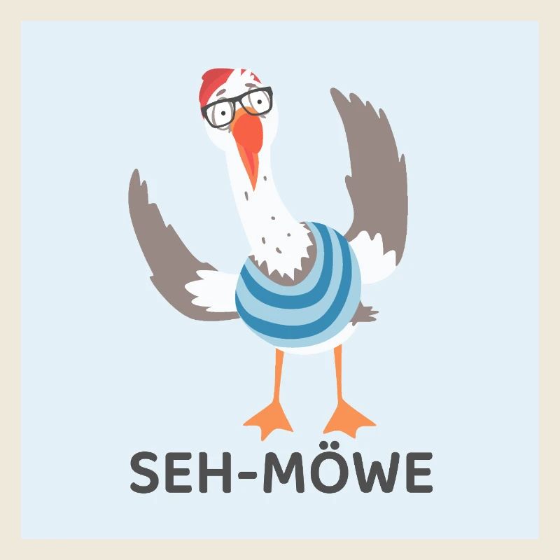 SEH-MÖWE – Funny Seagull