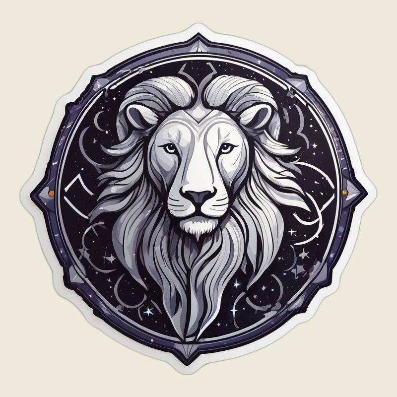Cosmic Leo Round Astral Pattern