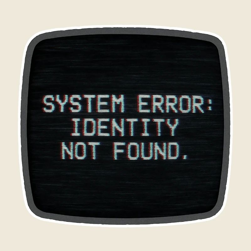 System Error Identity Not Found
