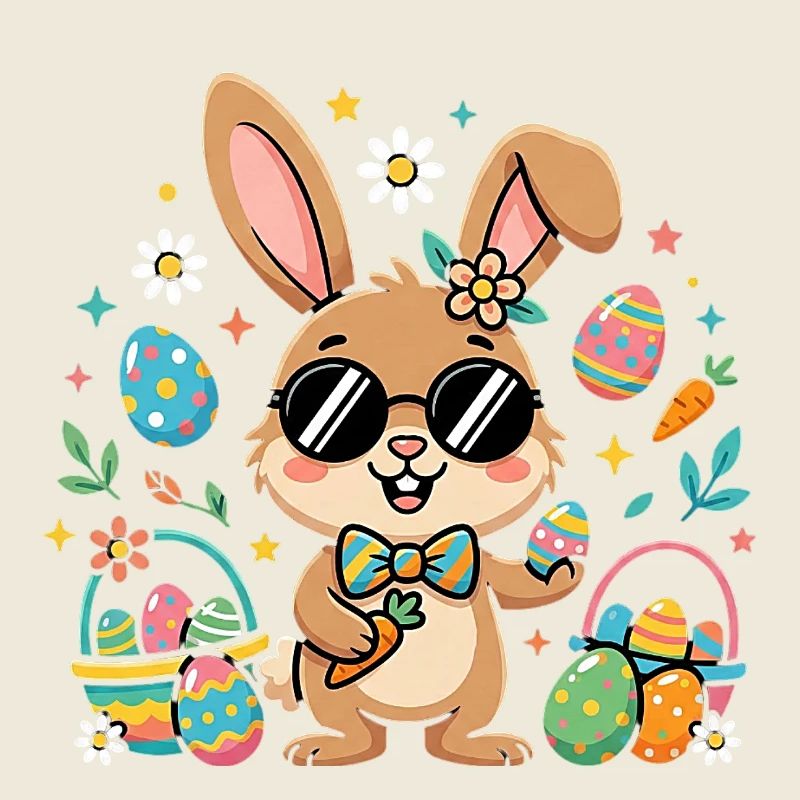 Joyeuses Pâques, Cool Bunny